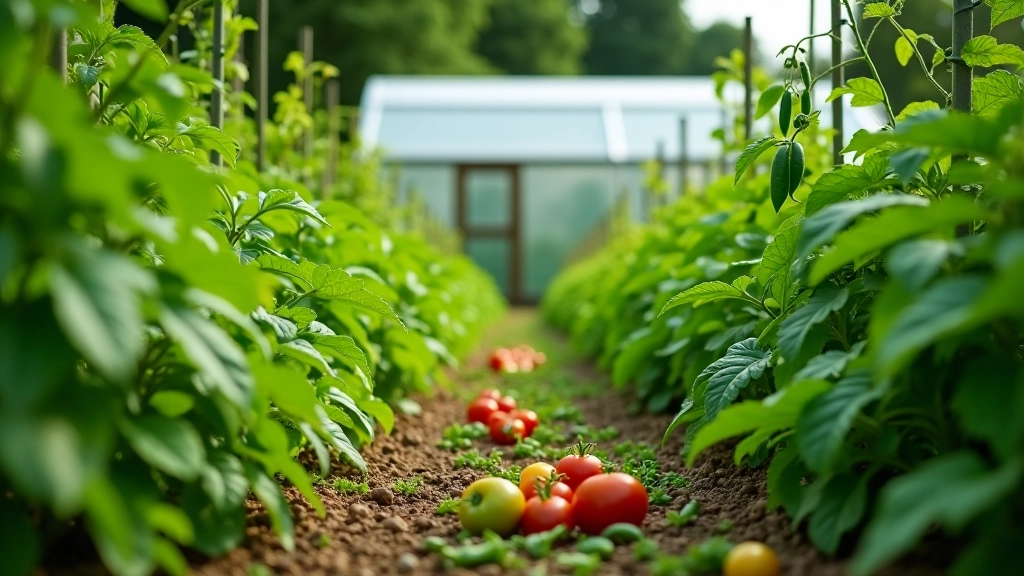 Growing vegetables in British garden beds